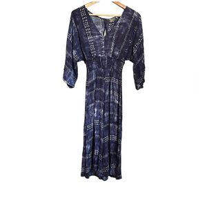 Dual nature purple patterned romper. Size small